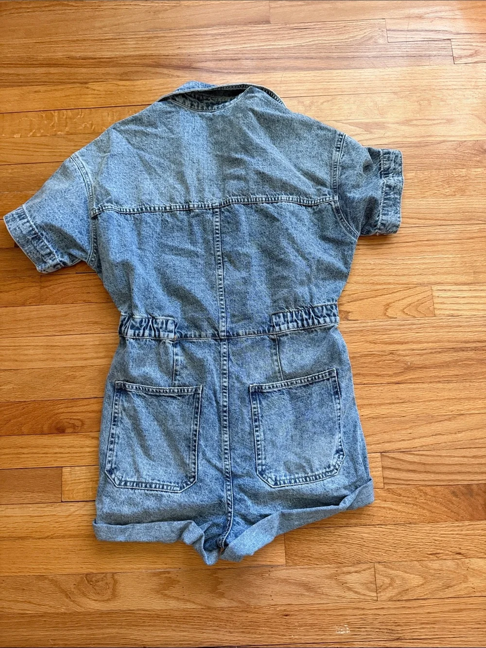 FREE‎ PEOPLE Marci Cuffed Shortalls / Marrakesh small B05